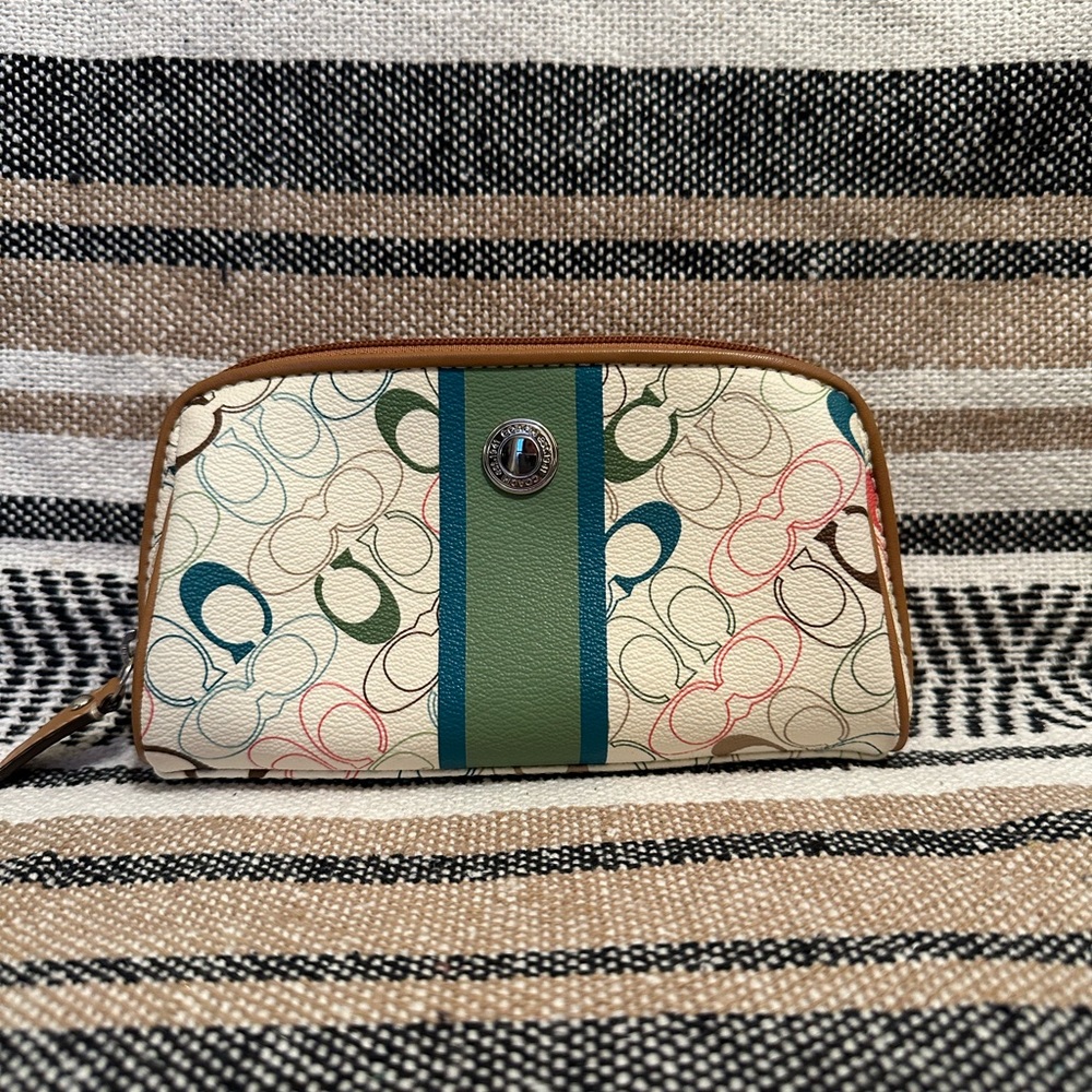 Coach Hobo Multicolored Cosmetic Bag